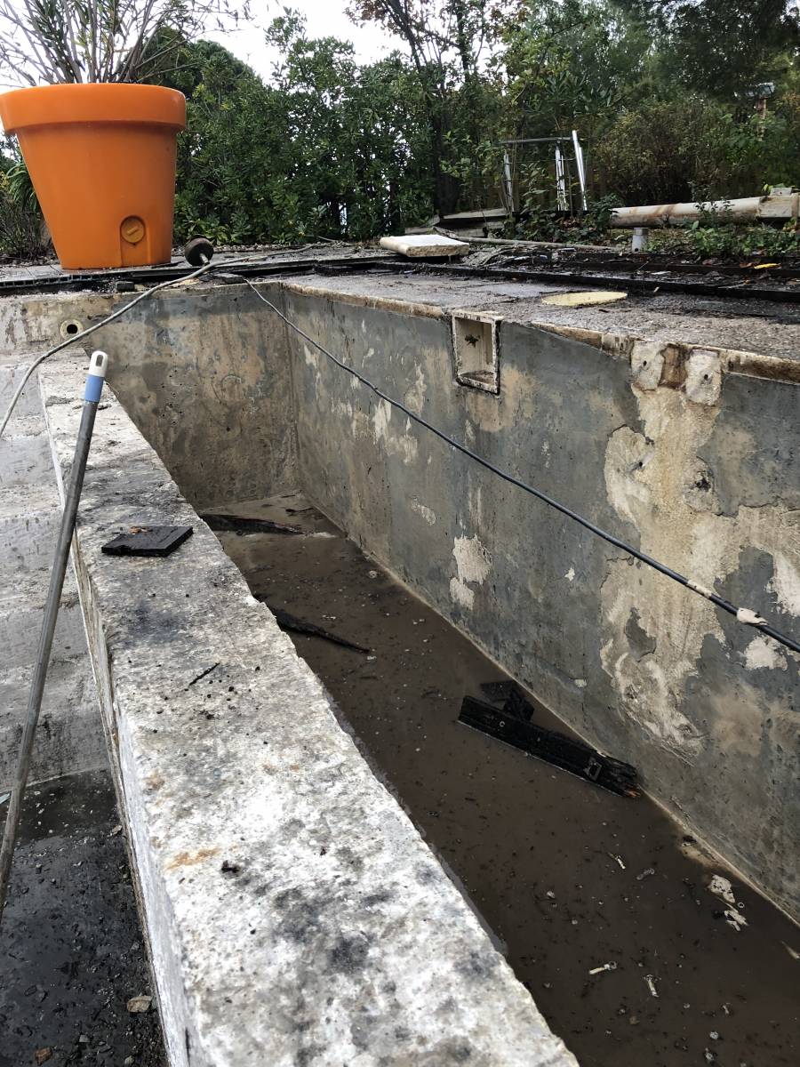 BAC VOLET AVANT RENOVATION