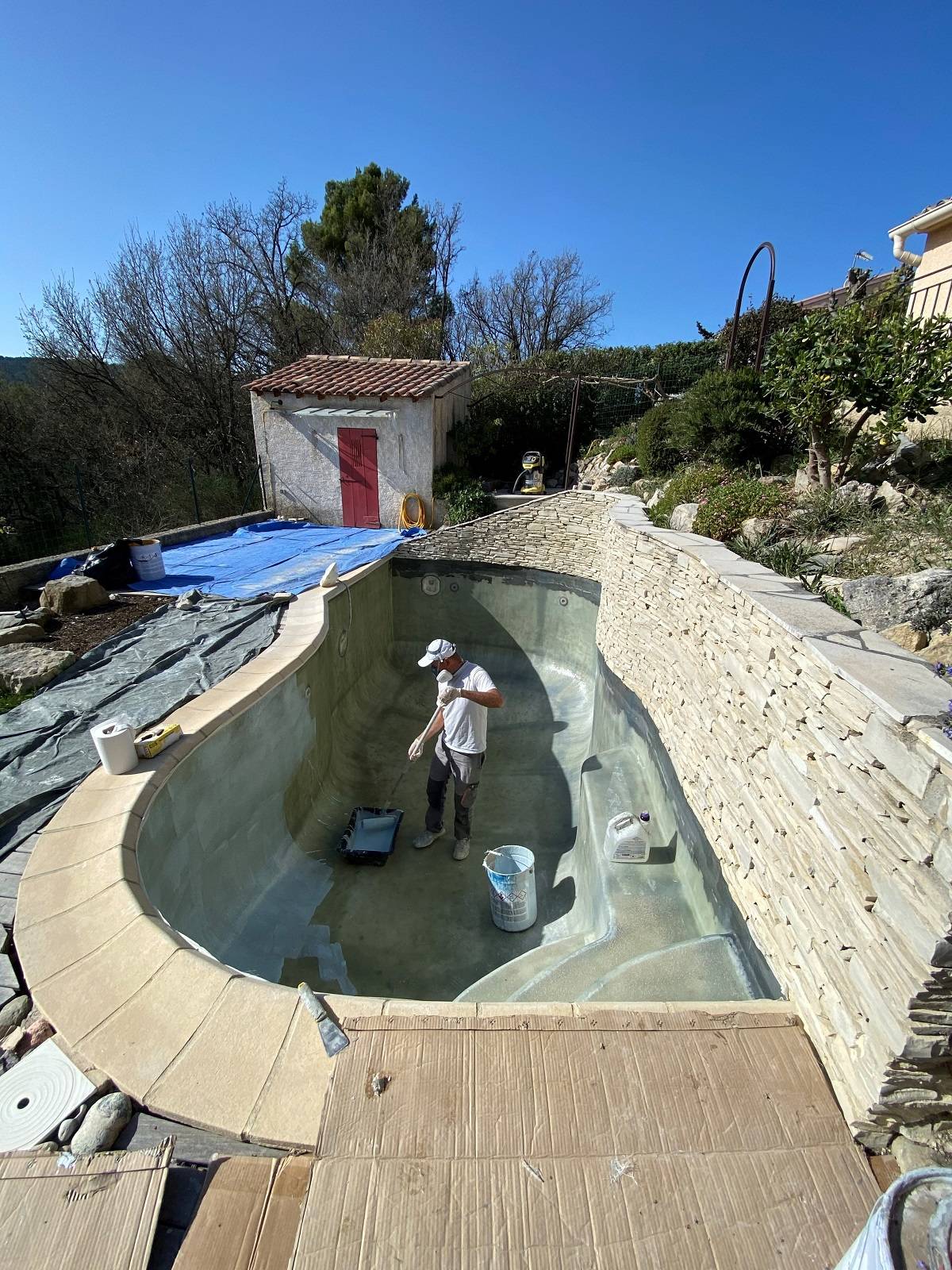 Rénovation piscine à Manosque