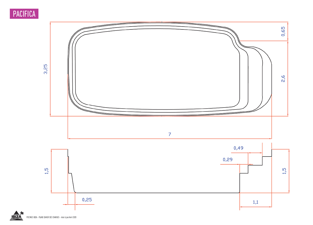 Piscine Ibiza Pacifica Greoux