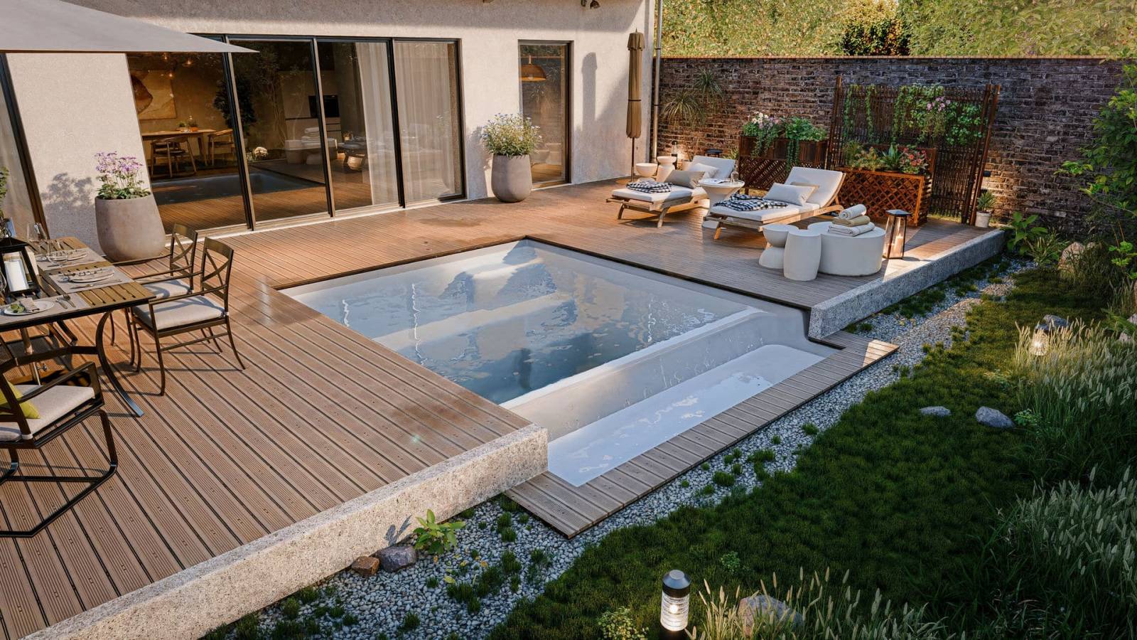 Piscines AQUAVIVA moins de 10m2  prête à plonger sur Manosque