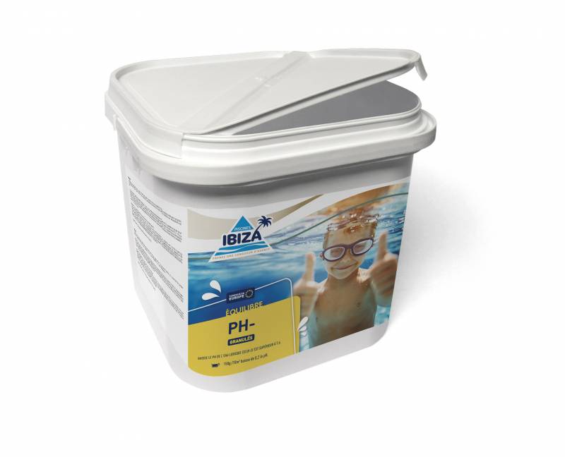 Produit d'équilibre de l'eau - PH + & -