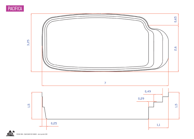 Piscine Ibiza Pacifica Greoux