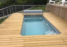 Pose d’une piscine coque de moins de 10m² sans permis à Digne-les-Bains
